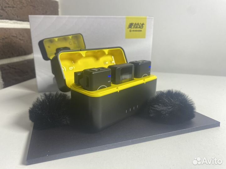 Беспроводной микрофон mailada x5 петлички