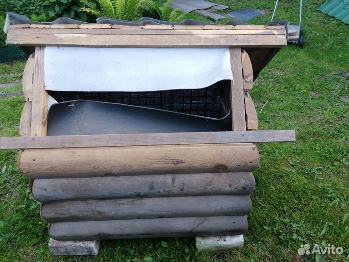 Будка для собаки утепленная