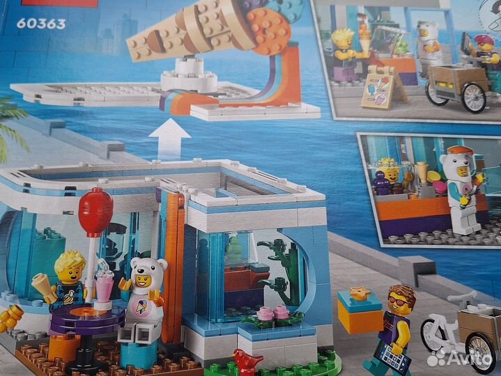 Lego City 60363 новый магазин мороженого