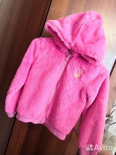 Теплая кофта для девочки