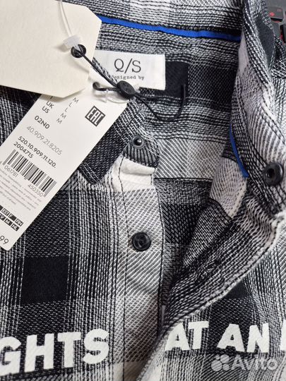 Рубашка Q/S by S.Oliver р.M (48) хлопок