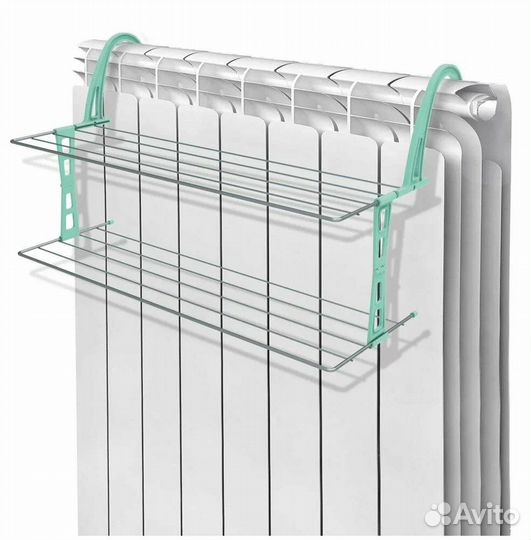 Сушилка для белья и обуви подвесная на батарею