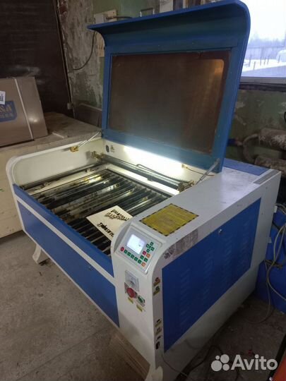 Лазерный станок чпу 90 х 60 см 90 w