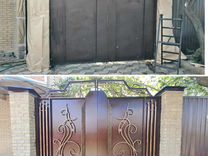 Покраска и реставрация ворот