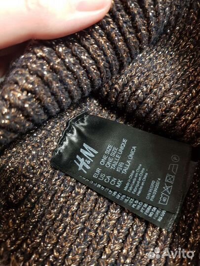 Шапка и шарф труба на шею фирмы H&M