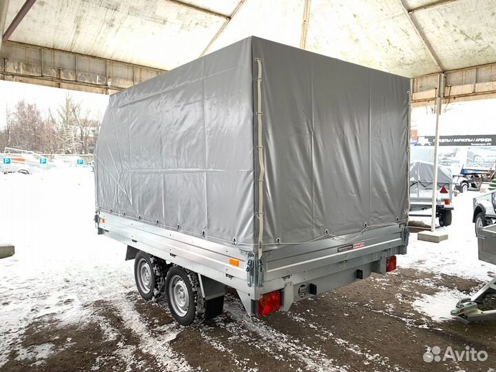 Прицеп сст 7132-24 (тент и дуги 1.7 м Скос)**