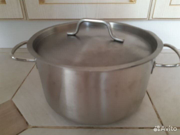 Кастрюля и миски из нержавейки