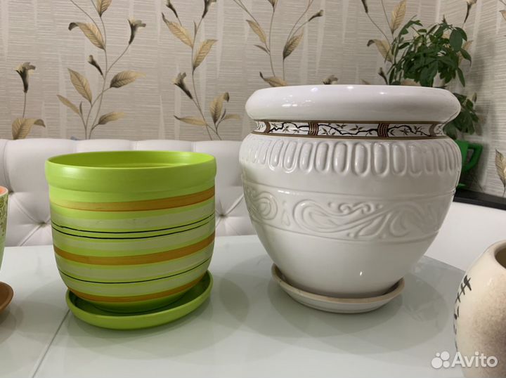 Горшки керамические