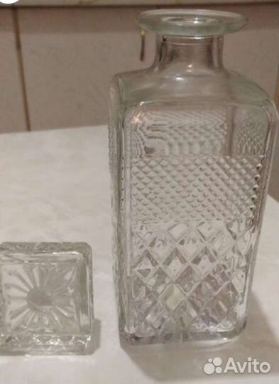 Графин и штоф хрустальный СССР