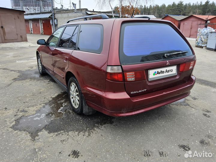 Mitsubishi Galant 2.0 МТ, 2001, 270 000 км