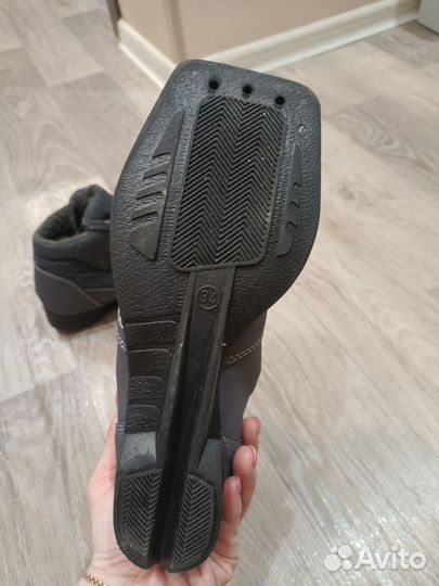 Лыжные ботинки детские 34