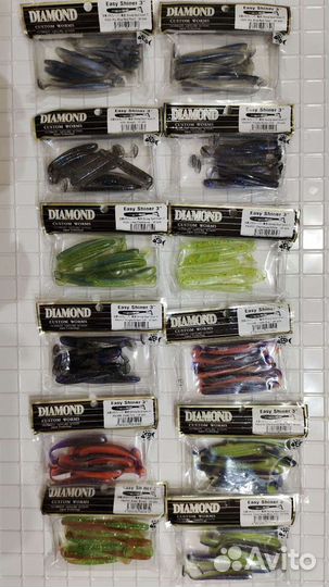 Keitech diamond easy shiner 3 дюйма