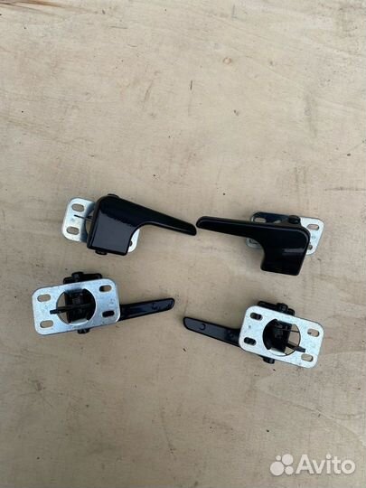 Усиленные ручки с кронштейнами на УАЗ Патриот черн