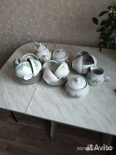 Чайный сервиз фарфор