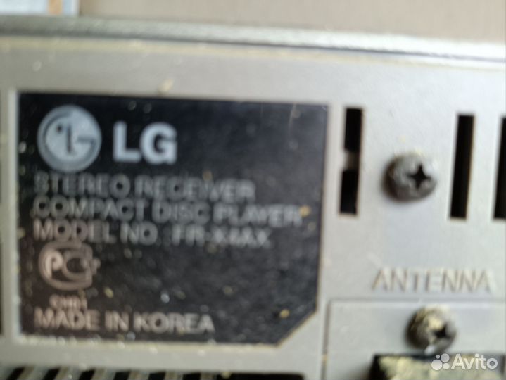 Музыкальный центр LG FJ-X4 made in korea, 2 колонк