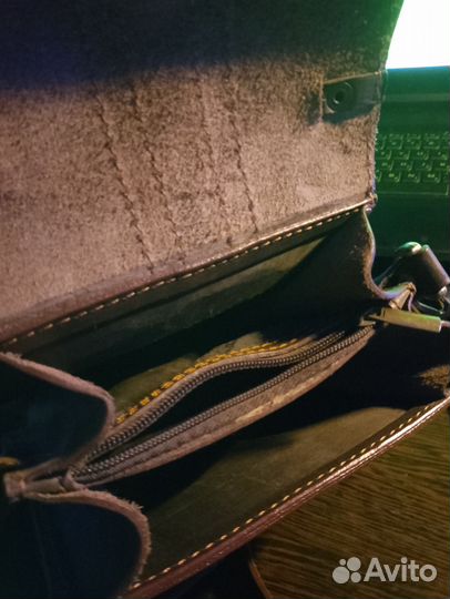 Кожаная сумка