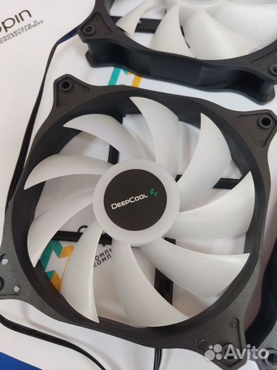 Комплект вентиляторов deepcool 120mm
