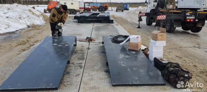 Стационарные автомобильные весы