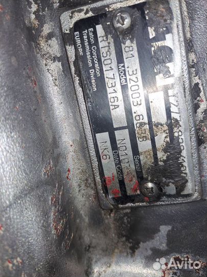 Коробка передач MAN eaton RTS017316A