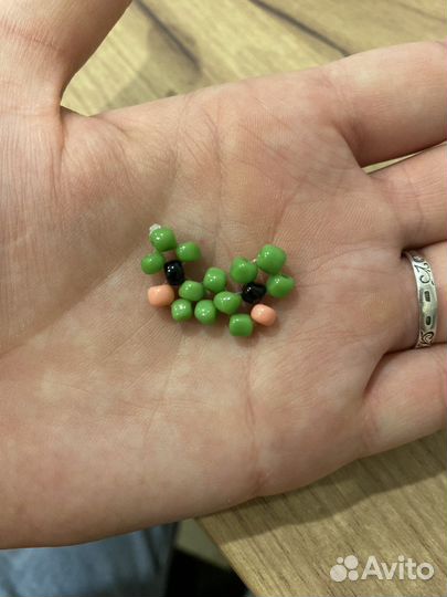 Из бисера лягушка