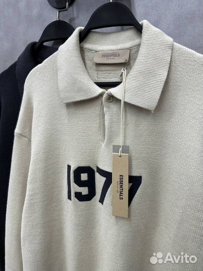 Свитер Fear Of God мужсой FOG оверсайз