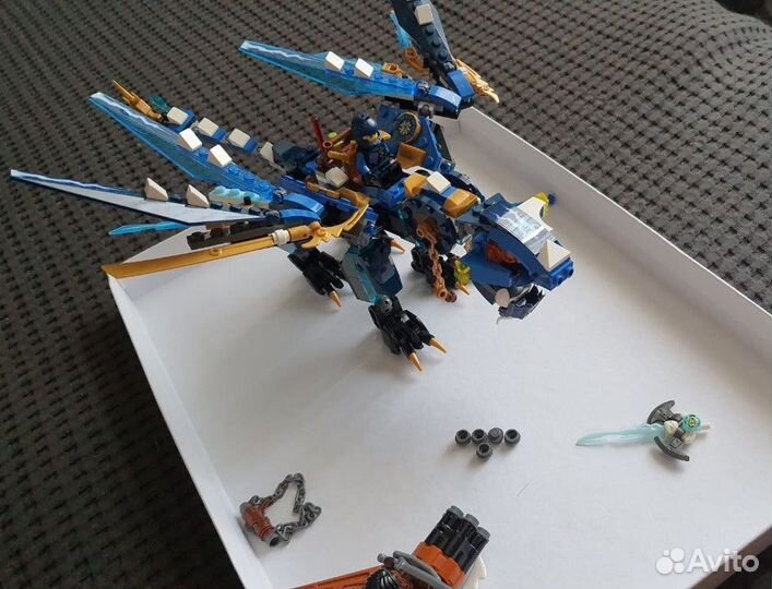Lego Ninjago 70602 1 Дракон Джея оригинал