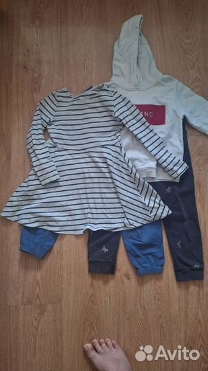 Пакет вещей на девочку 122