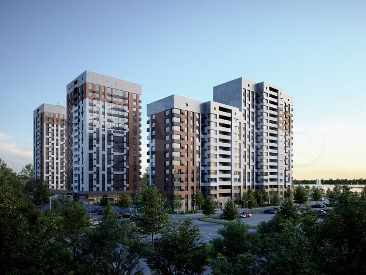 1-к. квартира, 56,7 м², 14/17 эт.