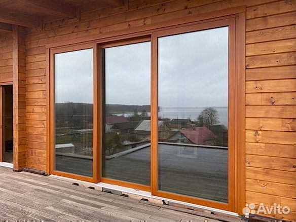 Панорамные окна под ключ. Оконные порталы