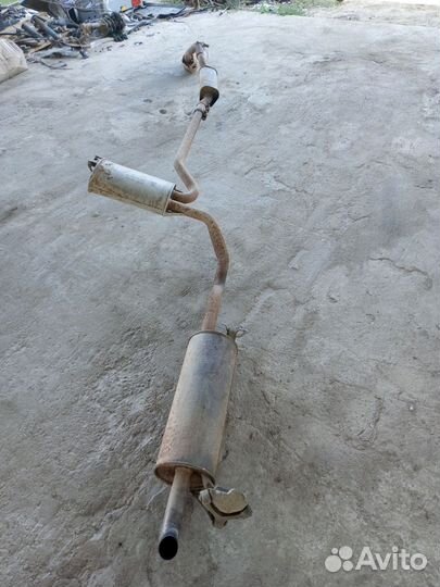 Глушитель в сборе Volkswagen passat B5 1.6 ANA