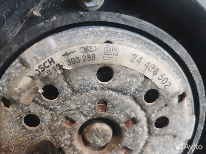 Опель Омега Вентилятор охлаждения двигателя