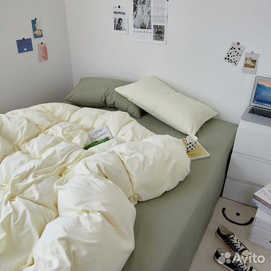 Постельное белье новое евро