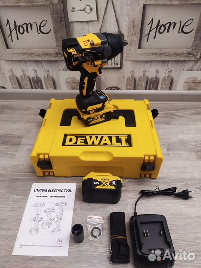 Мощный Гайковерт dewalt 800Нм