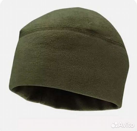 Шапка на двойном флисе (песочный)