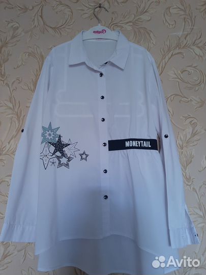 Блузка школьная 152