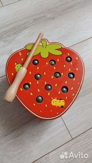 Магнитная рыбалка червячки