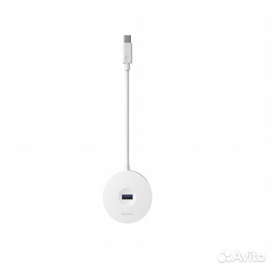 Переходник baseus Round Box 4-in-1 HUB Adapter Typ
