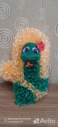 Мочалка-игрушка.