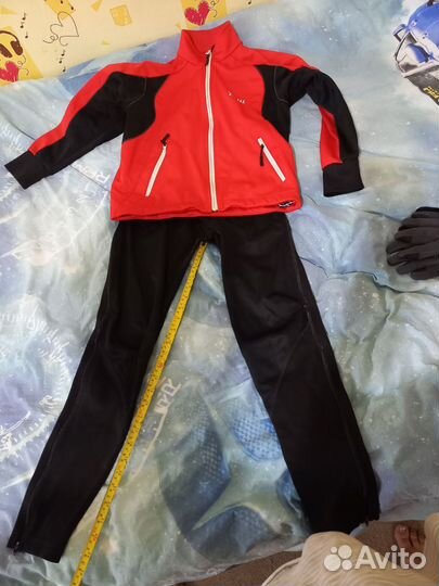 Разминочный лыжный костюм