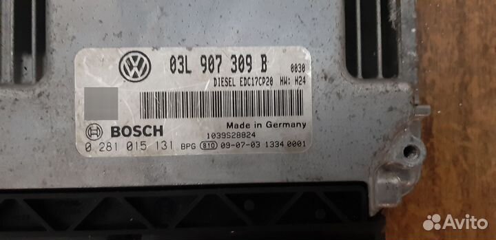 Эбу фольксваген пассат Б6