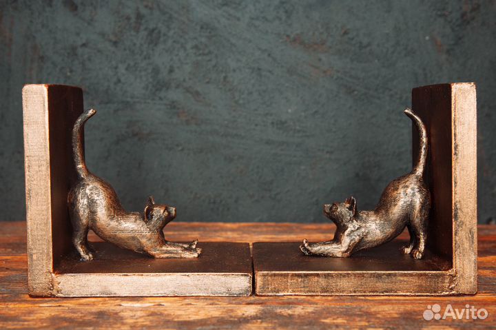 Держатель для книг Кот