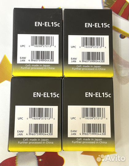 Аккумулятор Nikon EN-EL15C, Оригинал, новый