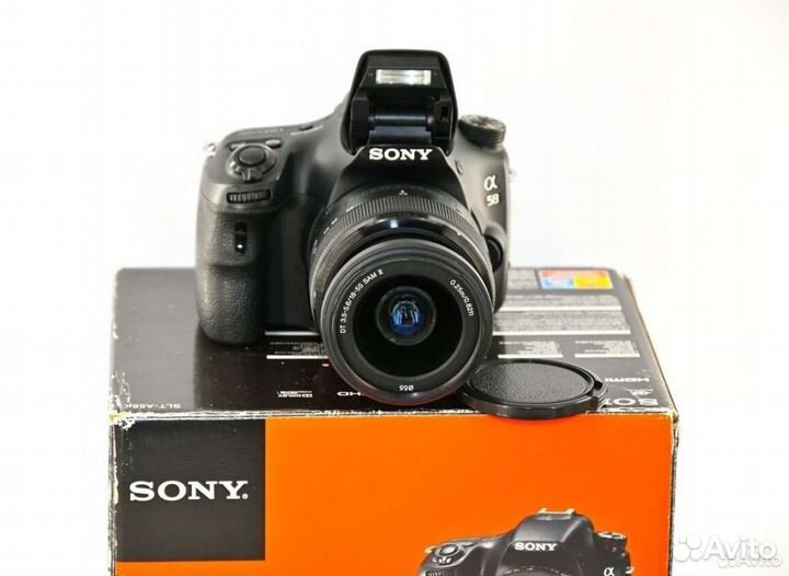 Sony alpha a58 зеркалка DT SAM II 18-55