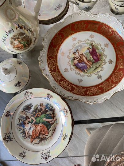 Столовый сервиз гдр kahla