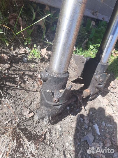 Передняя вилка на питбайк