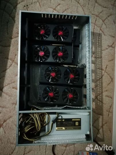 Видеокарта xfx rx 5700 8шт