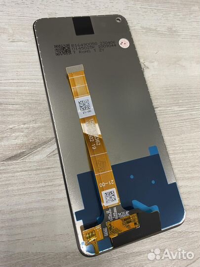 Дисплей Realme 6 / 6S в сборе с сенсором (чёрный)