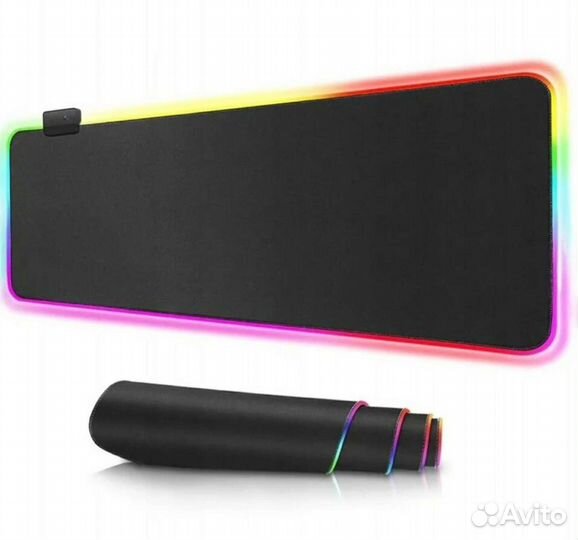 Коврик для мыши с подсветкой на стол