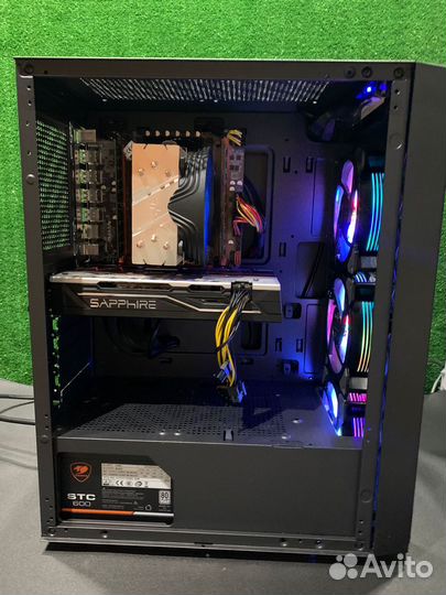 Новый Игровой Intel Xeon 2670V3\16DDR4\RX580 pulse