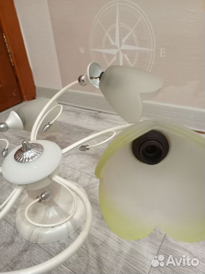 Люстра потолочная бу